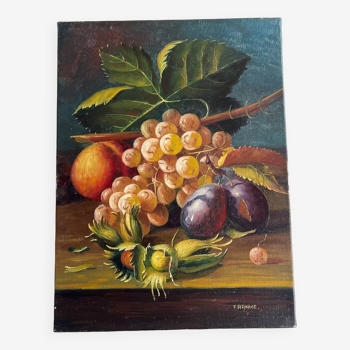 Nature morte fruits