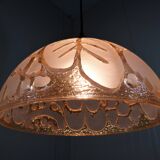 Peill & Putzler glass hanging lamp 1960-70’s