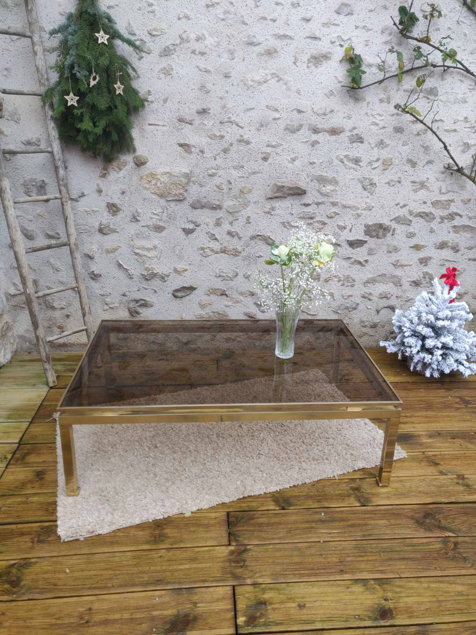 Guy Lefèvre coffee table Jansen house edition