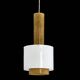 Nils Kahler rare suspended lamp in ceramic by Herman A. Kähler, Denmark, 1960.
