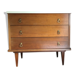 Commode vintage pied compas