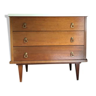 Vintage compass foot dresser