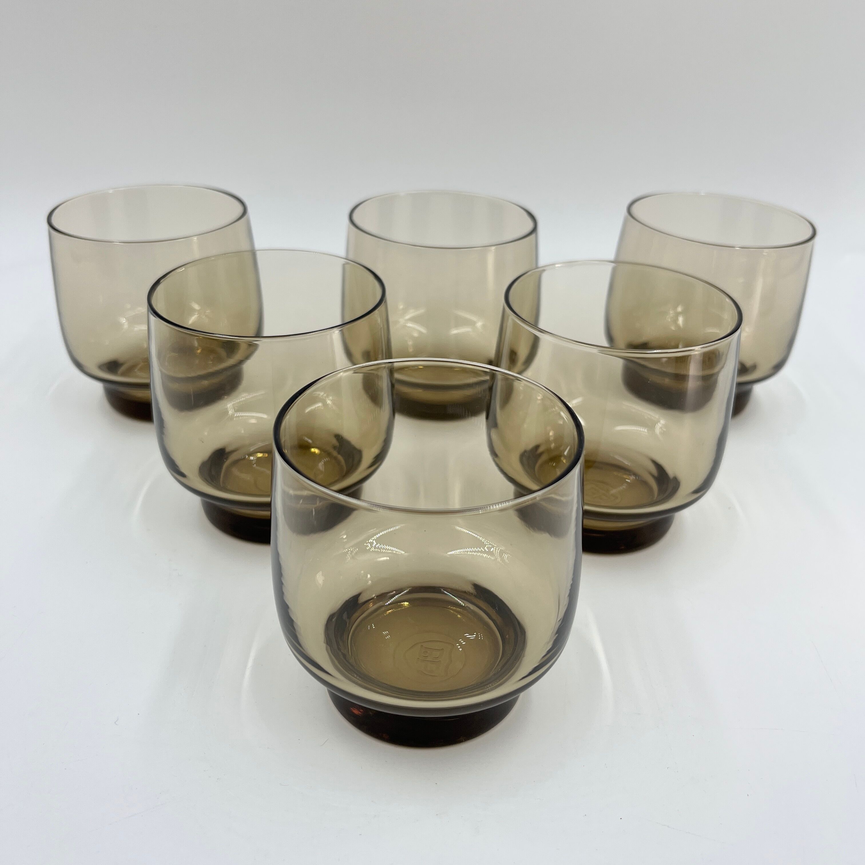 Arcopal smoked glass set