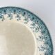 Low fruit bowl in blue iron earth, Jules Etienne, Paris, 19th century.