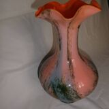 Murano vase with corolla neck
