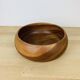 Scandinavian teak cup empty pocket 60s
