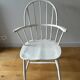 fauteuil bois -Suède années 50/60