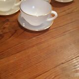 Tasses vintage arcopal modele arlequin