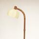 Solid wood floor lamp Solbackens Svaveri Sweden 1970s