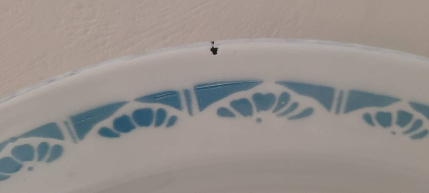 Dish Bumper Harvest China vintage