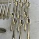 37-piece cutlery set. Silver-plated metal. Vintage