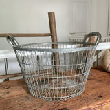 Industrial metal basket