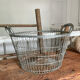Industrial metal basket