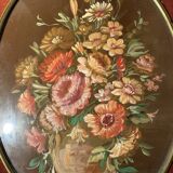 Nature morte au bouquet de fleurs sauvages, XX siècle , signé