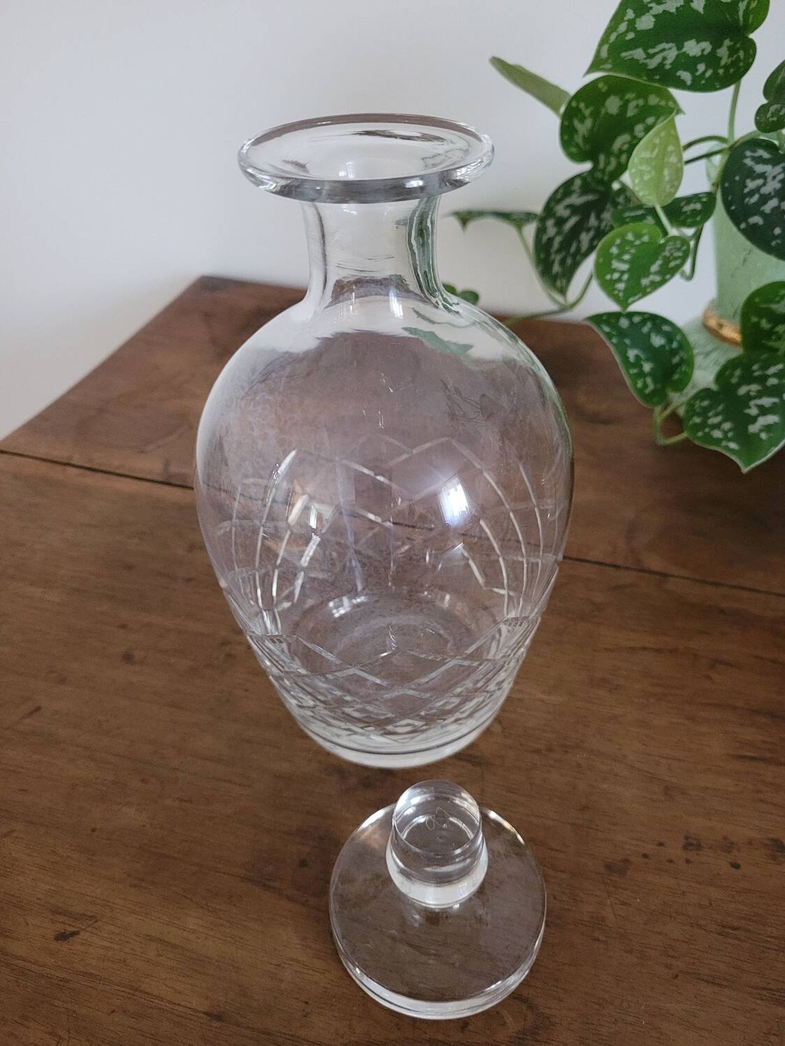 Carafe n°1 en cristal ciselé