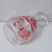 Vintage glass hyacinth bulb vase