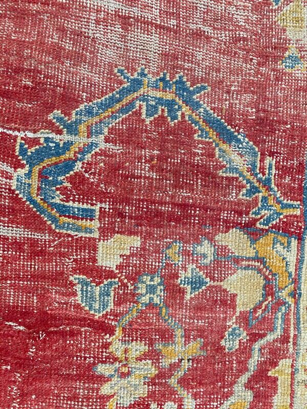 Turkish Smyrne Oushak carpet 236x466 cm