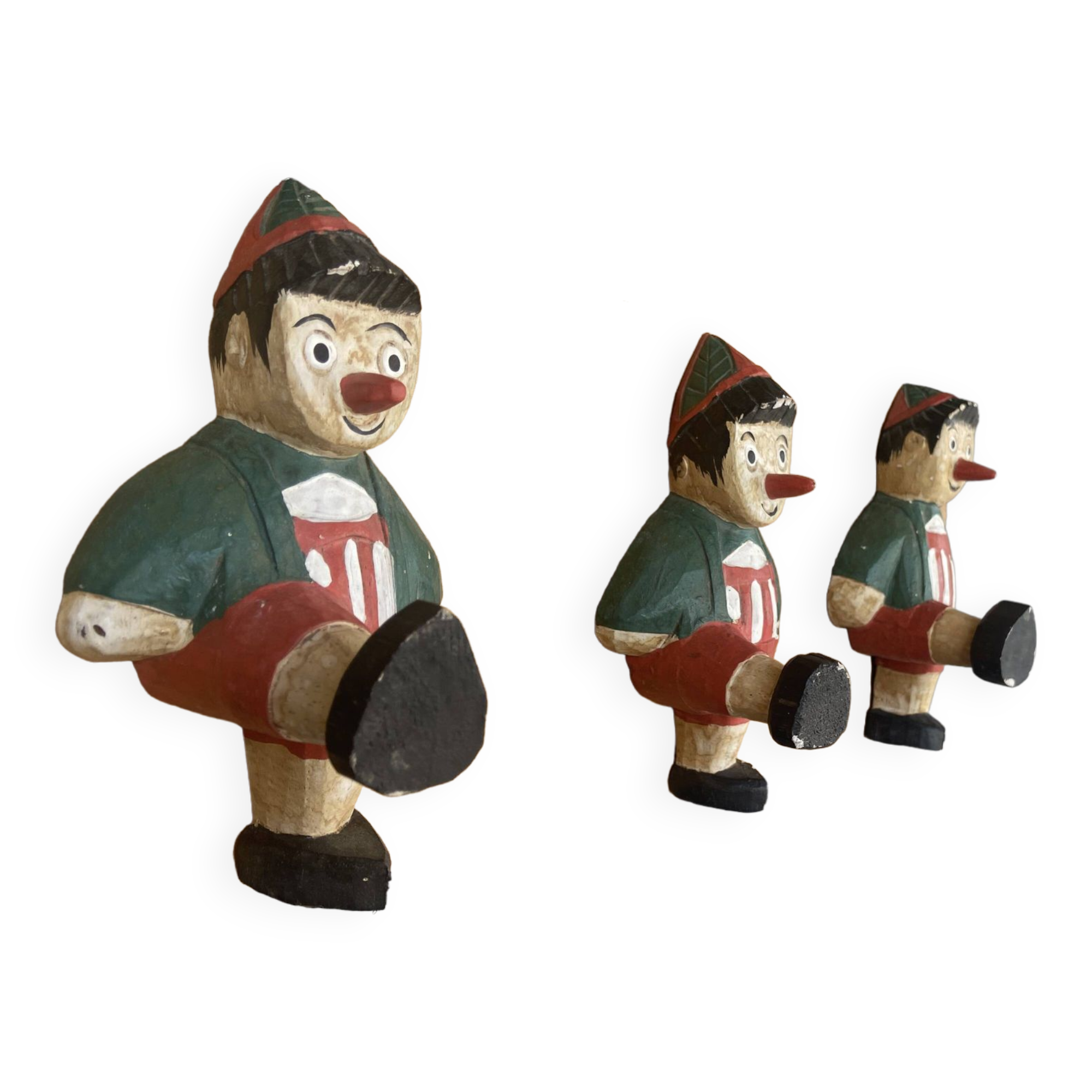 Coat Rack - Pinocchio Towels Superb Handcrafted Work 1940s/50s