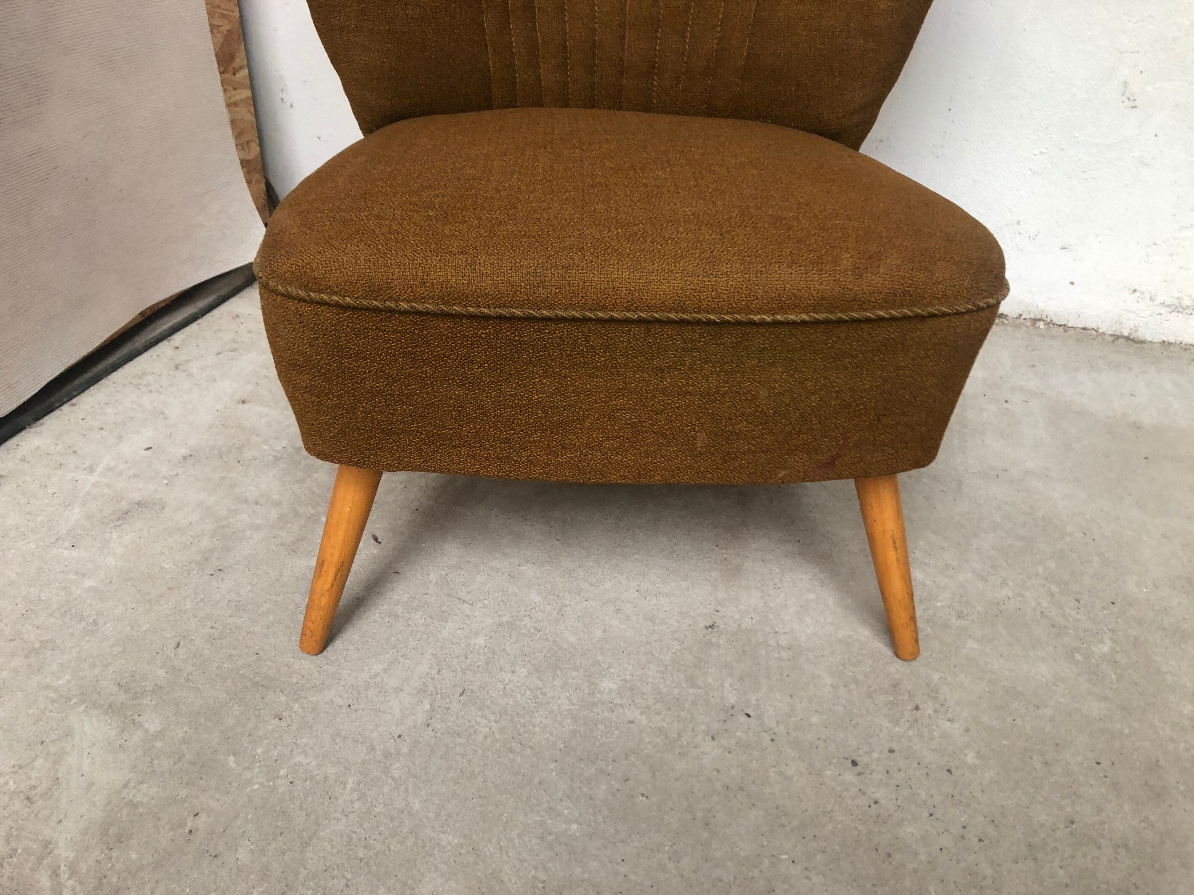 Vintage cocktail armchair 60s
