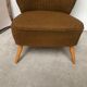 Vintage cocktail armchair 60s