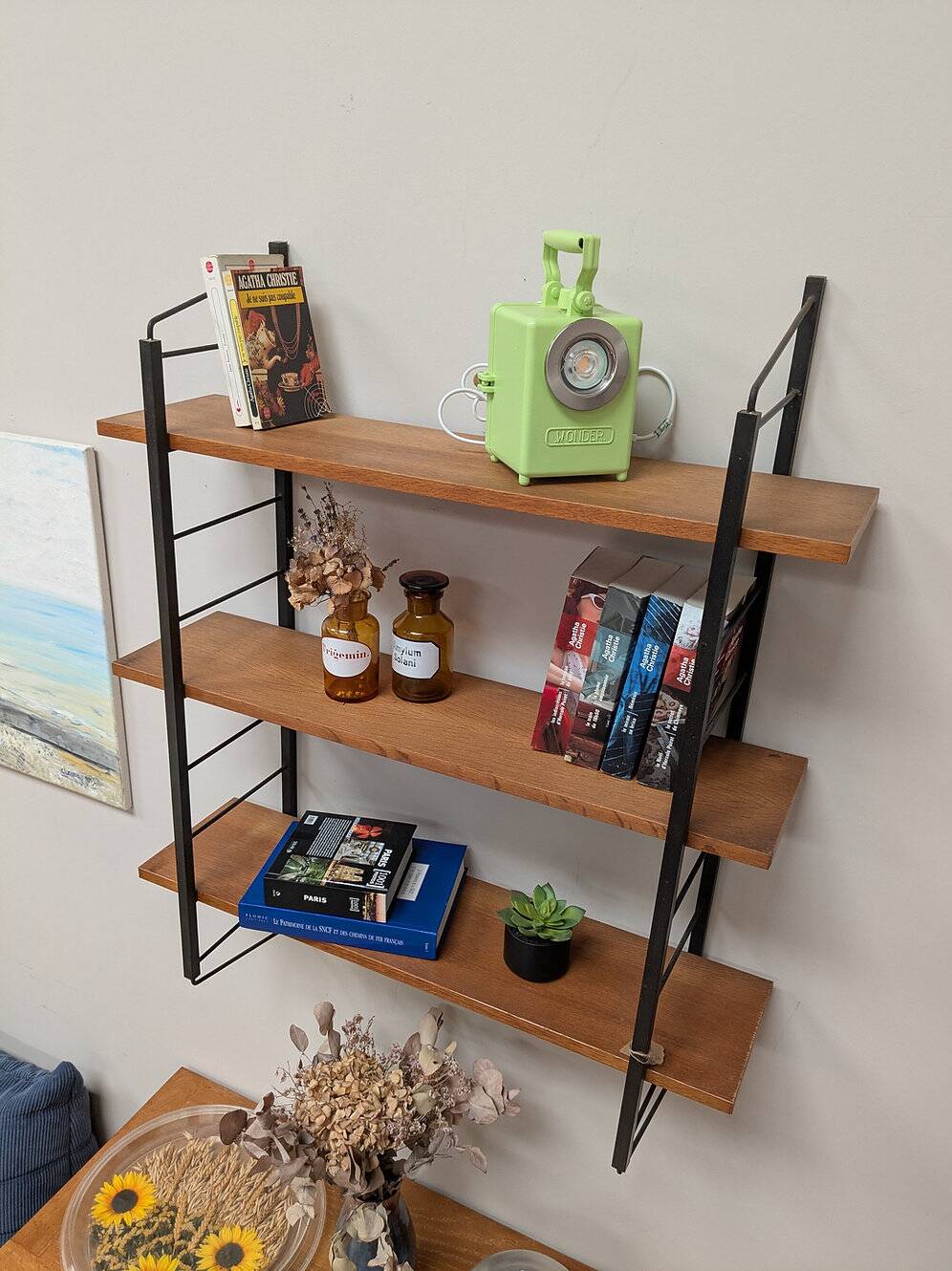 Vintage wall shelf