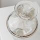 Vintage Murano glass vase - subtly swirled transparent glass - Italy 1970s - table decoration, gift idea