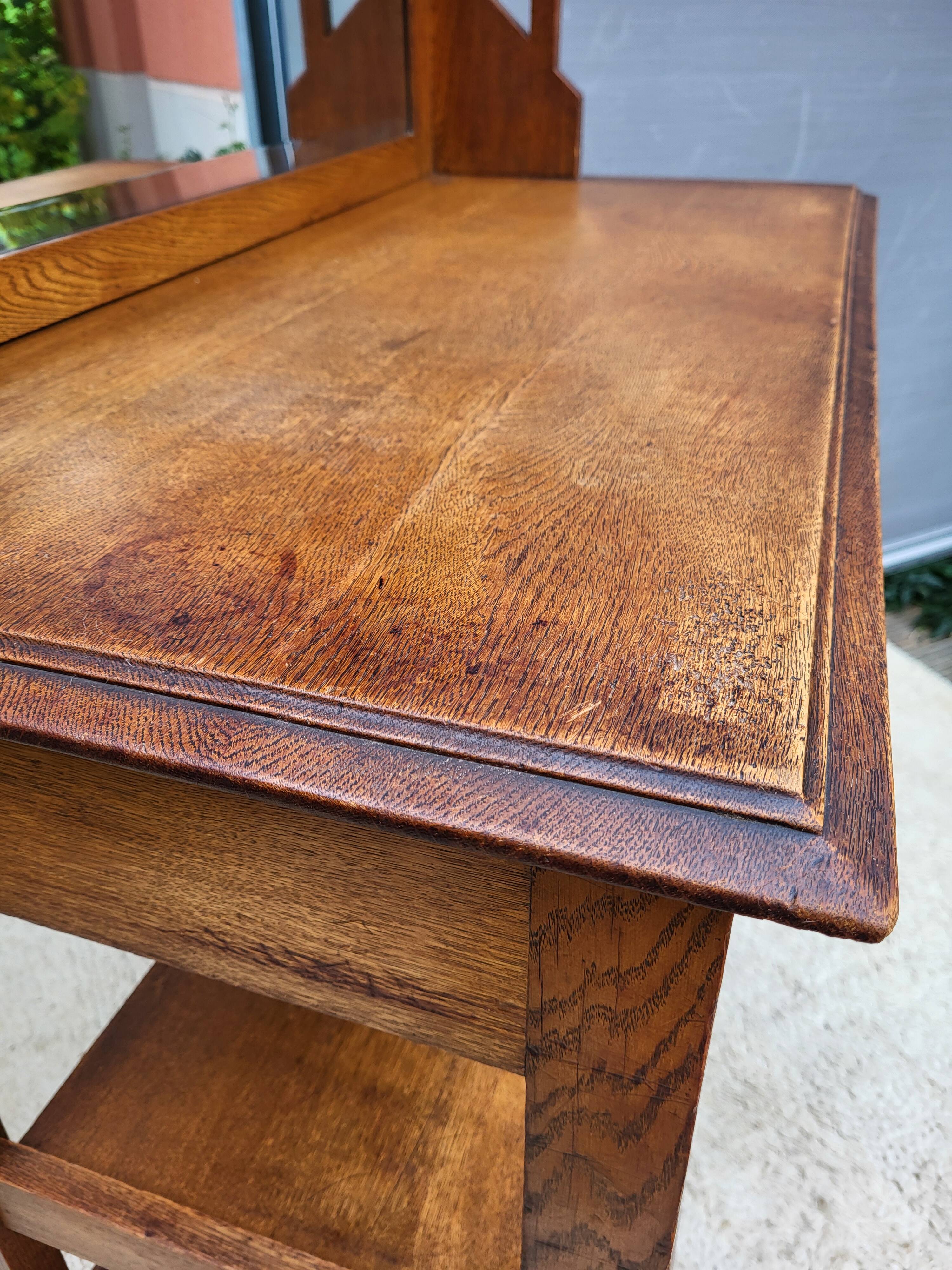 Art Nouveau 1900 Arts & Crafts Serving Trolley