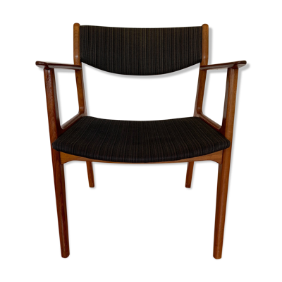 Chaise designer Henning Kjàrnulf Soro Stolefabrik Danemark, années 1960