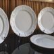 5 Dessert plates 22cm Sarreguemines France