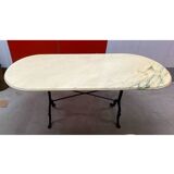 Marble bistro table