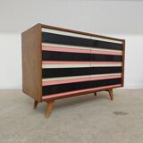 Commode U 453 Rose 8 drawers Jiri Jiroutek for Interior Prague 1962