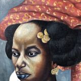 Portrait of an African woman