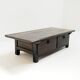 18th century coffee table made from a banker or merchant’s table