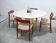 Vintage travertine dining table