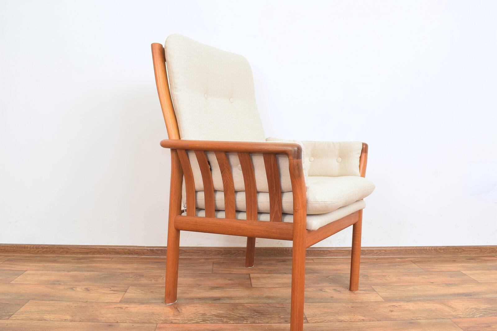 Mid-Century Danish Teak Armchairs, 1970s, Set of 2