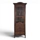 Vitrine commode bonnetière normande du XIXème