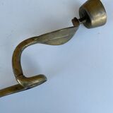 1970 Snake Bronze Candlestick