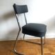 Chaise de bureau industrielle tonneau 1960