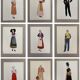 Lithographie costumes nationaux - Champagne