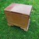 Navy dresser, solid mahogany, National Airy, with handles
