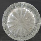 Large baluster vase in cut crystal