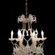 Italian vintage crystal beaded chandelier