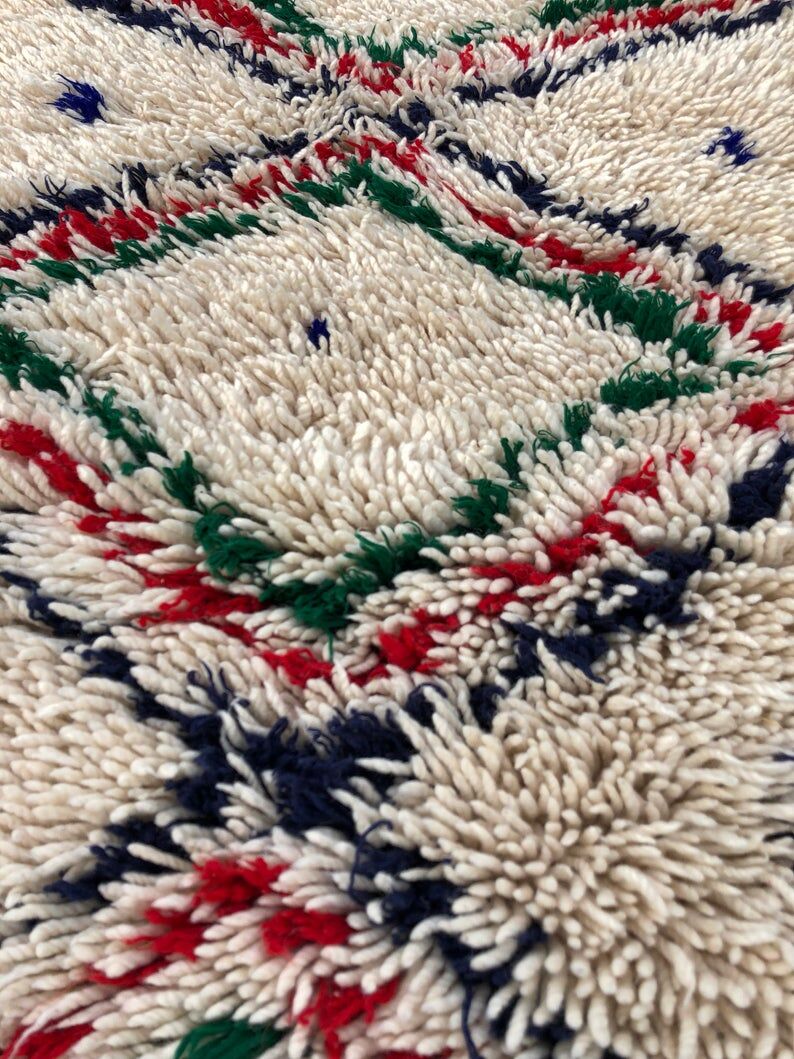 Beni Ouarain vintage berber rug 85x170 cm