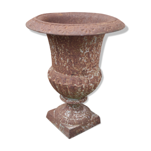 Vase medicis en fonte