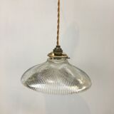 Rainding transparent glass hanging