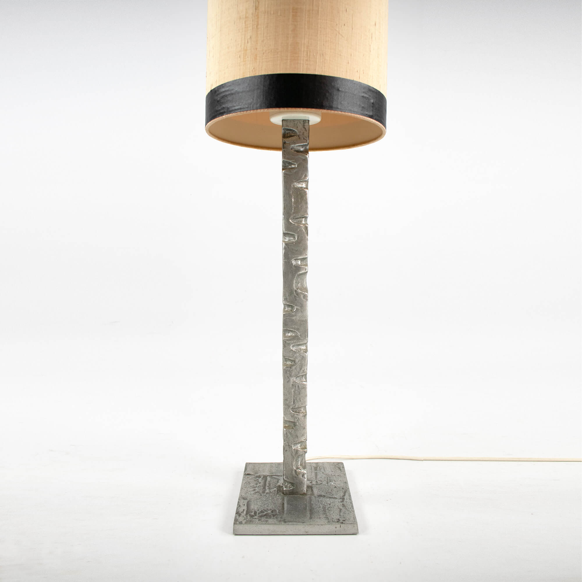 1960s brutalist floor lamp by Hillebrand Leuchten Germany