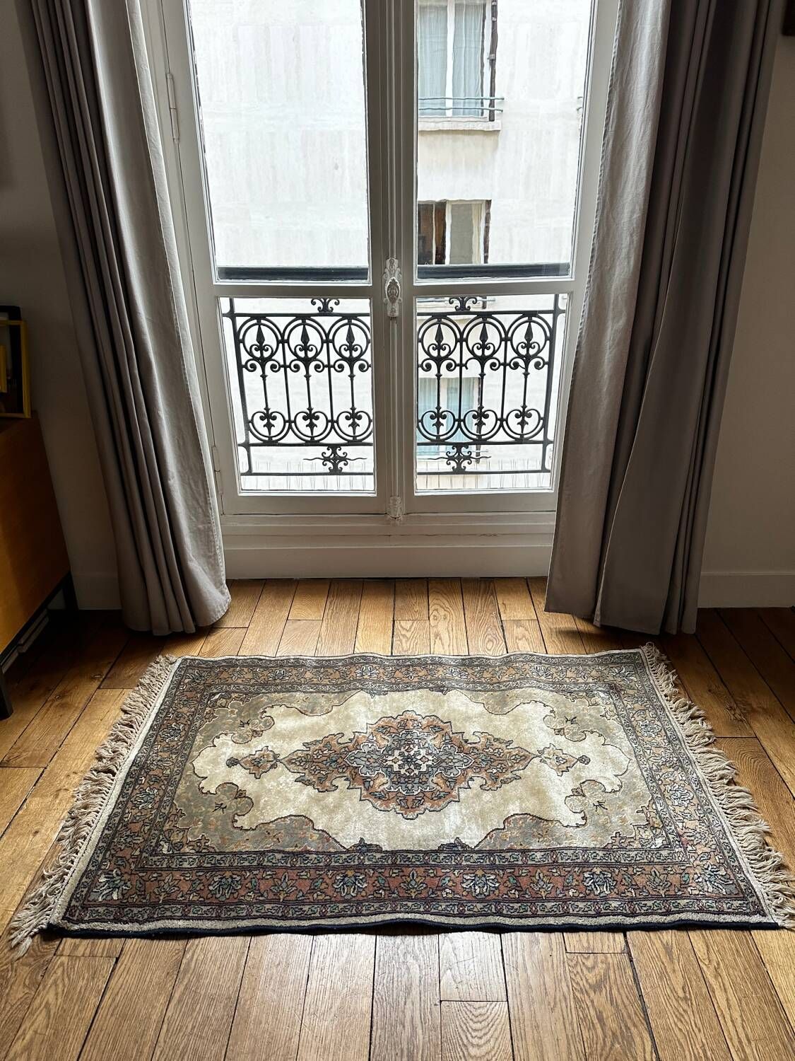 Handmade oriental rug – Wool and silk – 124 x 81 cm