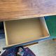 Vintage patinated black craft furniture style chest of drawers