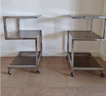 table appoint chrome 70's