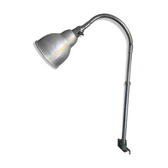 Vintage 1950s industrial workshop factory lamp KI-E-KLAIR design - 80 cm